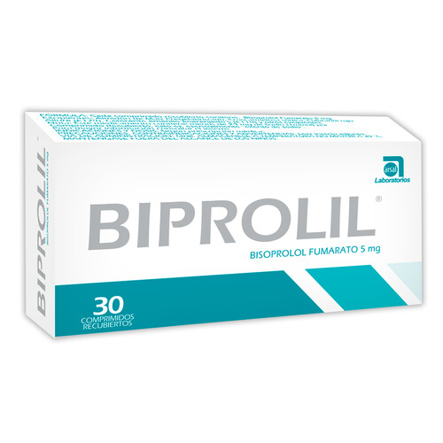 BIPROLIL 5 MG X 30 COMP REC