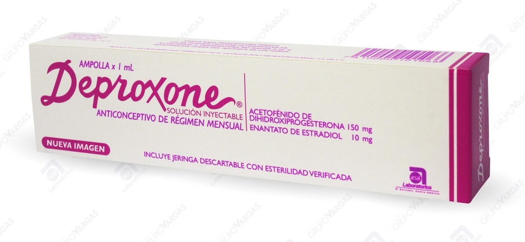 DEPROXONE 1 ML X 1 AMP