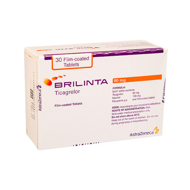 BRILINTA 90 MG X 30 TAB