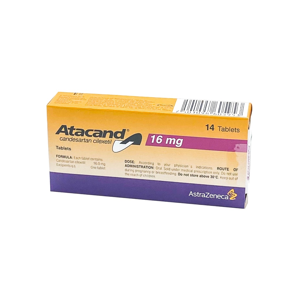 ATACAND 16 MG CAJA X 14 TAB