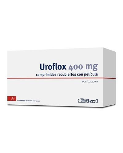 UROFLOX 400 MG CJAS X 16 CMP