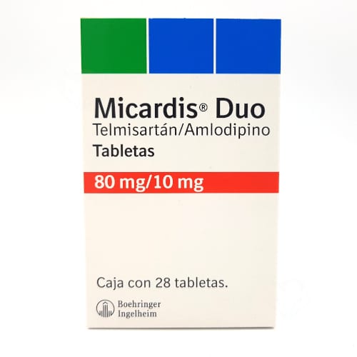 MICARDIS DUO 80/10MG X 28 TAB