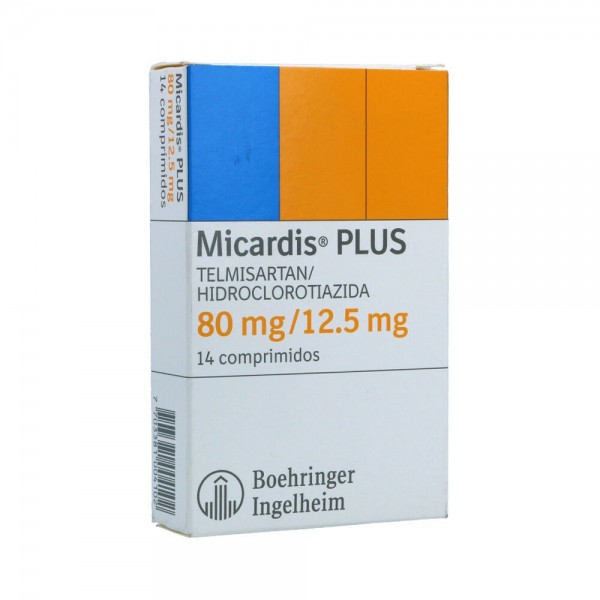 MICARDIS PLUS 80+12.5MG X 14 TAB