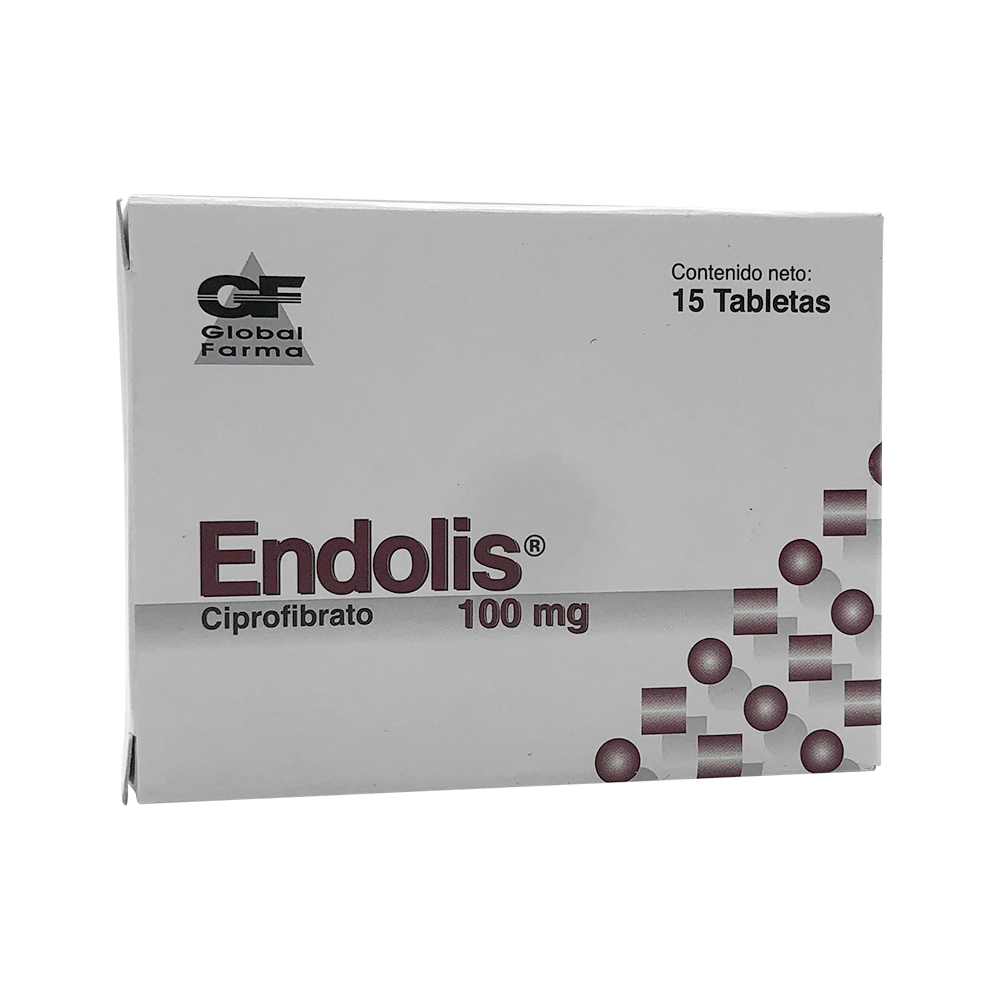 ENDOLIS 100 MG X 15 TAB