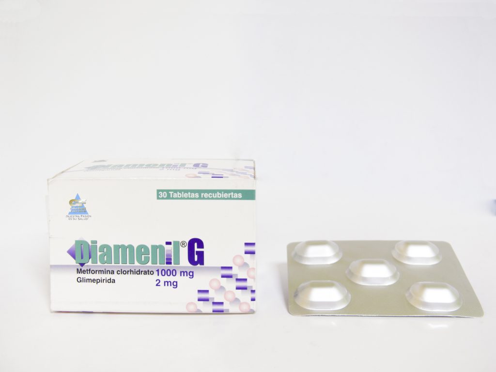 DIAMENIL G 1000/2 MG X 30 TAB