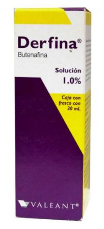 DERFINA SOLUCION 1% 30 ML