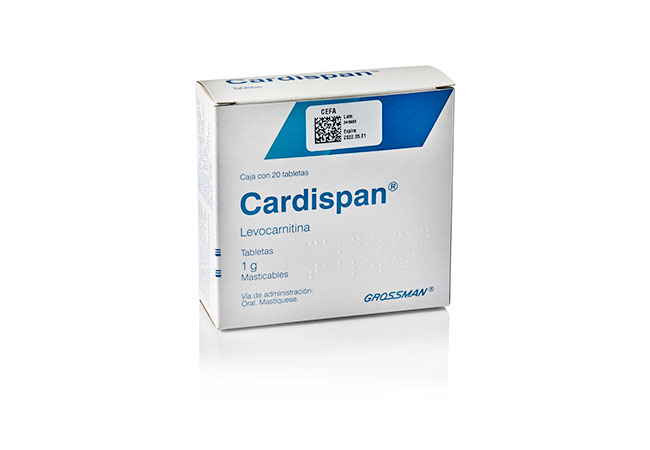 CARDISPAN TAB MASTICABLES CJA X 20 CAP