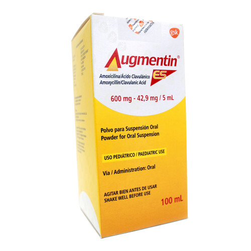 AUGMENTIN ES 600 MG X 100 ML