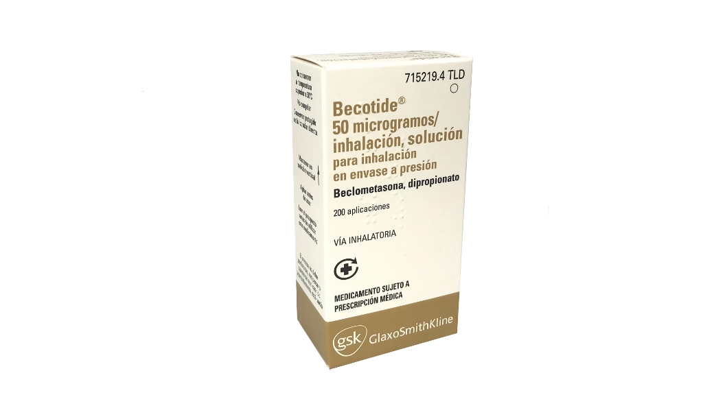 BECOTIDE INH.50 MCG X 200 DOSIS