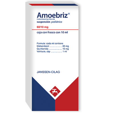 AMOEBRIZ SUSPENSION 10/60MG X 10ML