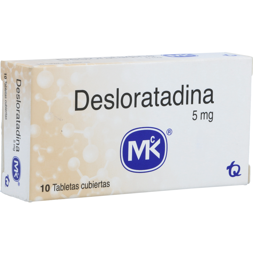 DESLORATADINA MK 5 MG CJA X 10 TAB