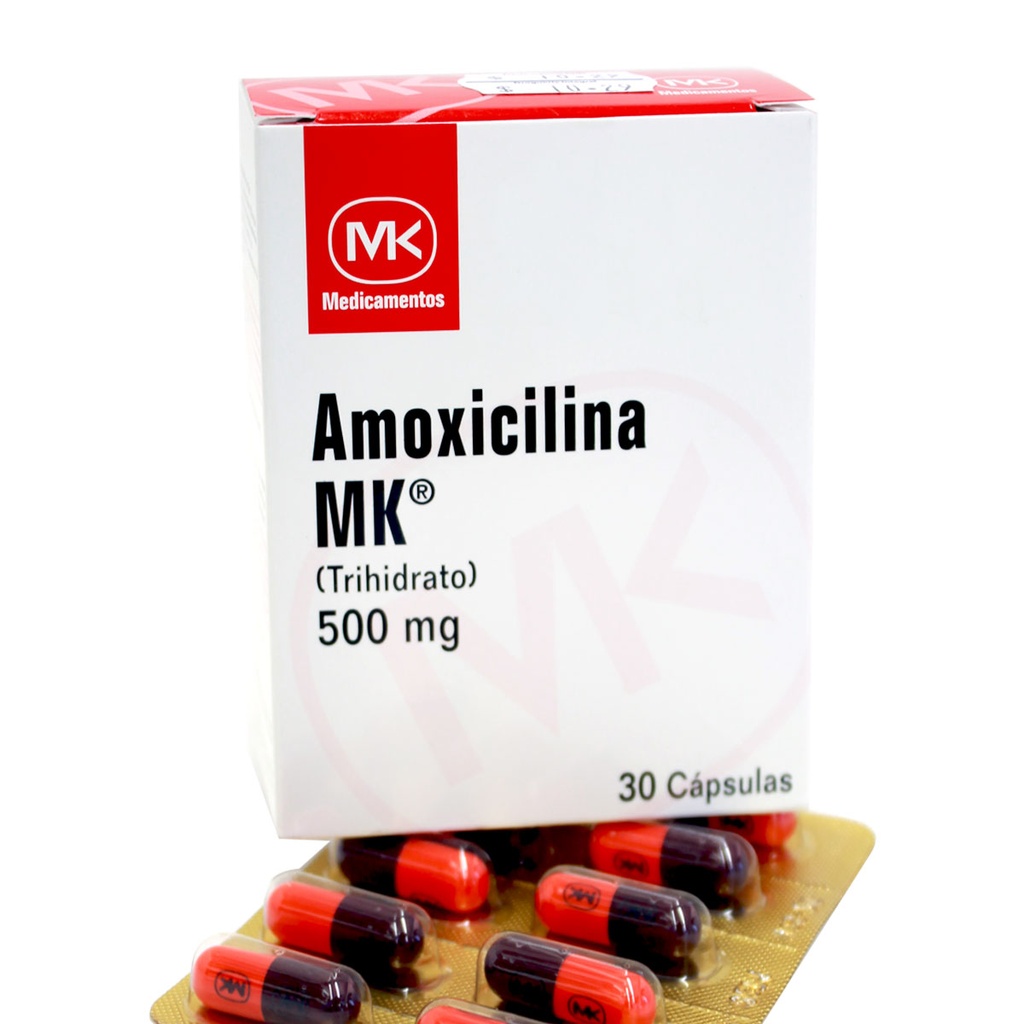 AMOXICILINA MK 500MG CJAX 30 CAP