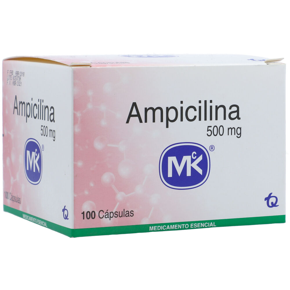 AMPICILINA MK 500MG CJA X 50 CAP