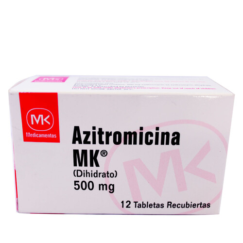 AZITROMICINA MK 500MG CJAX12 TAB