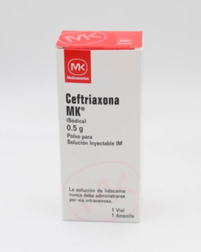 CEFTRIAXONA MK 0.5G IM X 1