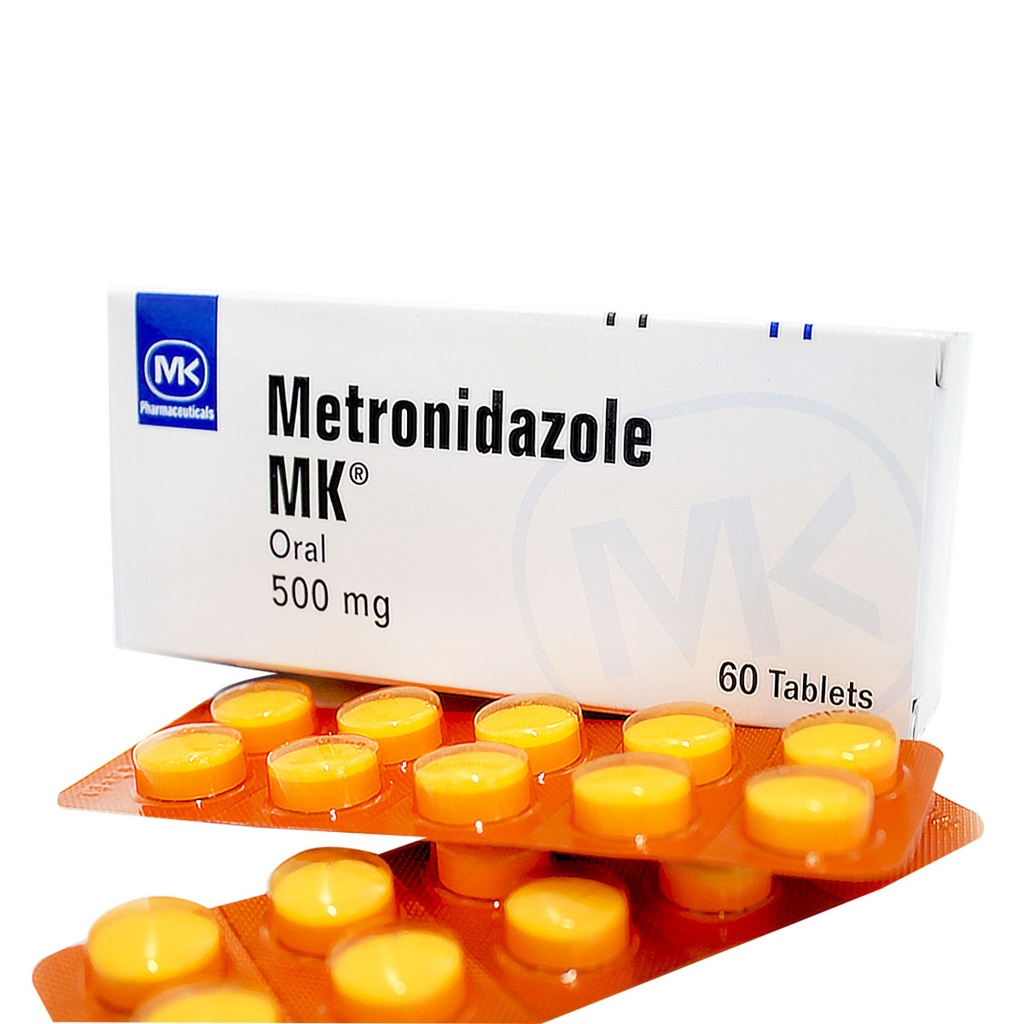 METRONIDAZOL MK 500 MG CJA X 60 TAB