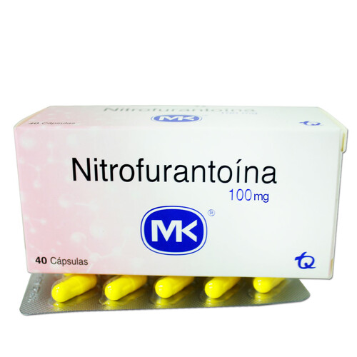 NITROFURANTOINA MK 100 MG X 40 CAP