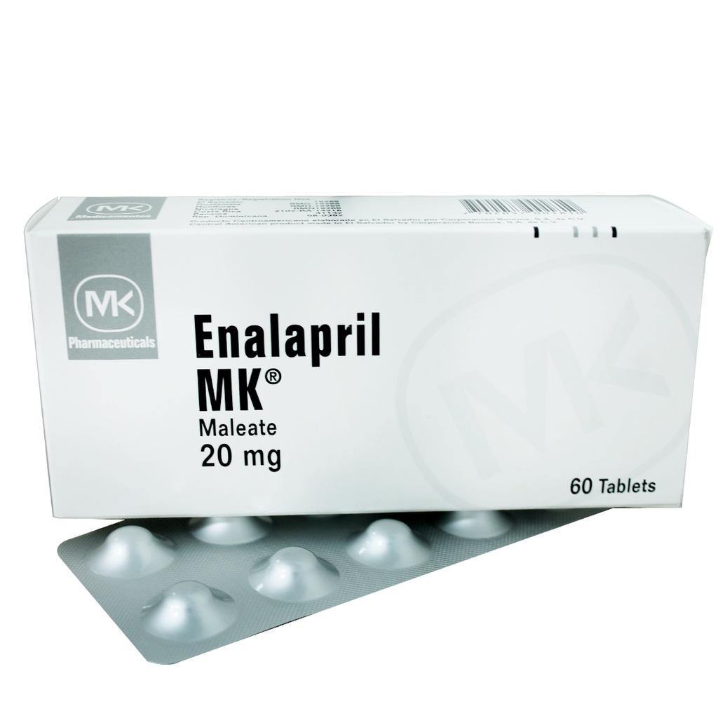 ENALAPRIL MK 20MG CJA 60 TAB