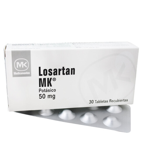 LOSARTAN MK 50MG X 30 TAB