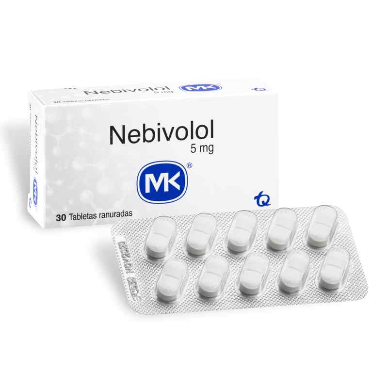 NEBIVOLOL MK 5 MG CJA X 30 TAB