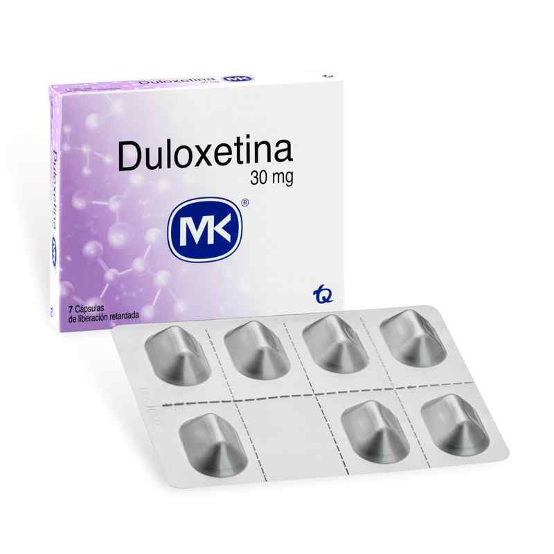 DULOXETINA MK 30 MG CJA X 7 CAP