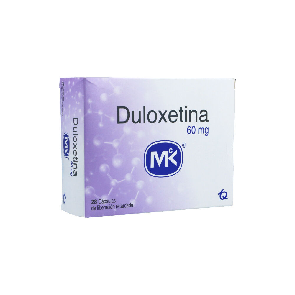 DULOXETINA MK 60 MG CJA X 28 CAP