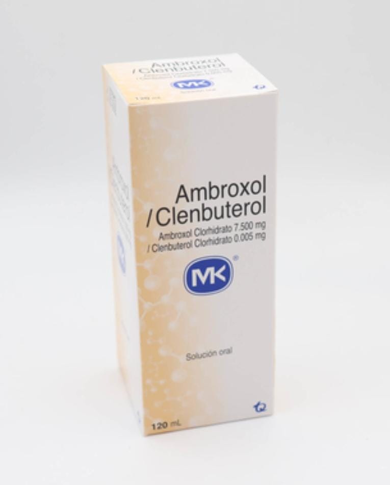 AMBROXOL+CLENBUTEROL MK SOL FCO X 120 ML