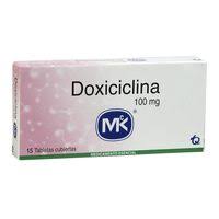 DOXICICLINA MK 100 MG CJA X 15 TAB