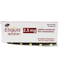 ELIQUIS 2.5 MG X 60 TAB