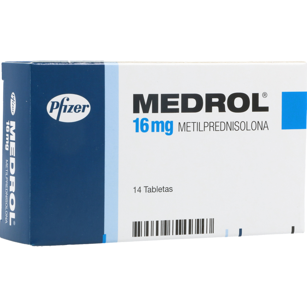 MEDROL 16 MG X 14 TAB