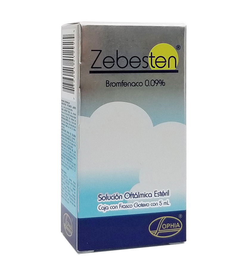 ZEBESTEN 0.09% SOL OFT  5 ML