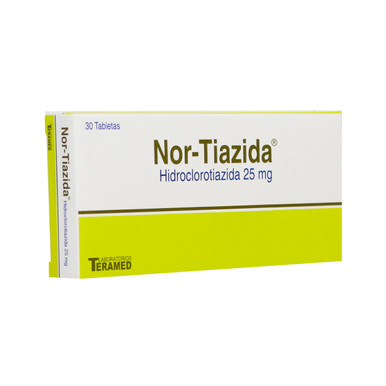 NOR-TIAZIDA 25 MG X 30 TAB