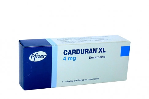 CARDURA XL 4 MG X 14 TAB