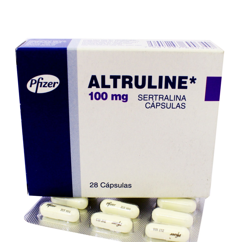 ALTRULINE 100 MG X 28 CAP