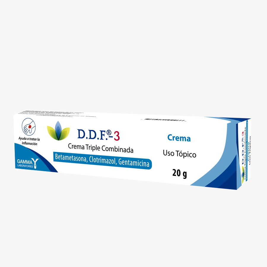 D.D.F.-3 CREMA TOP. Tu. X 20g