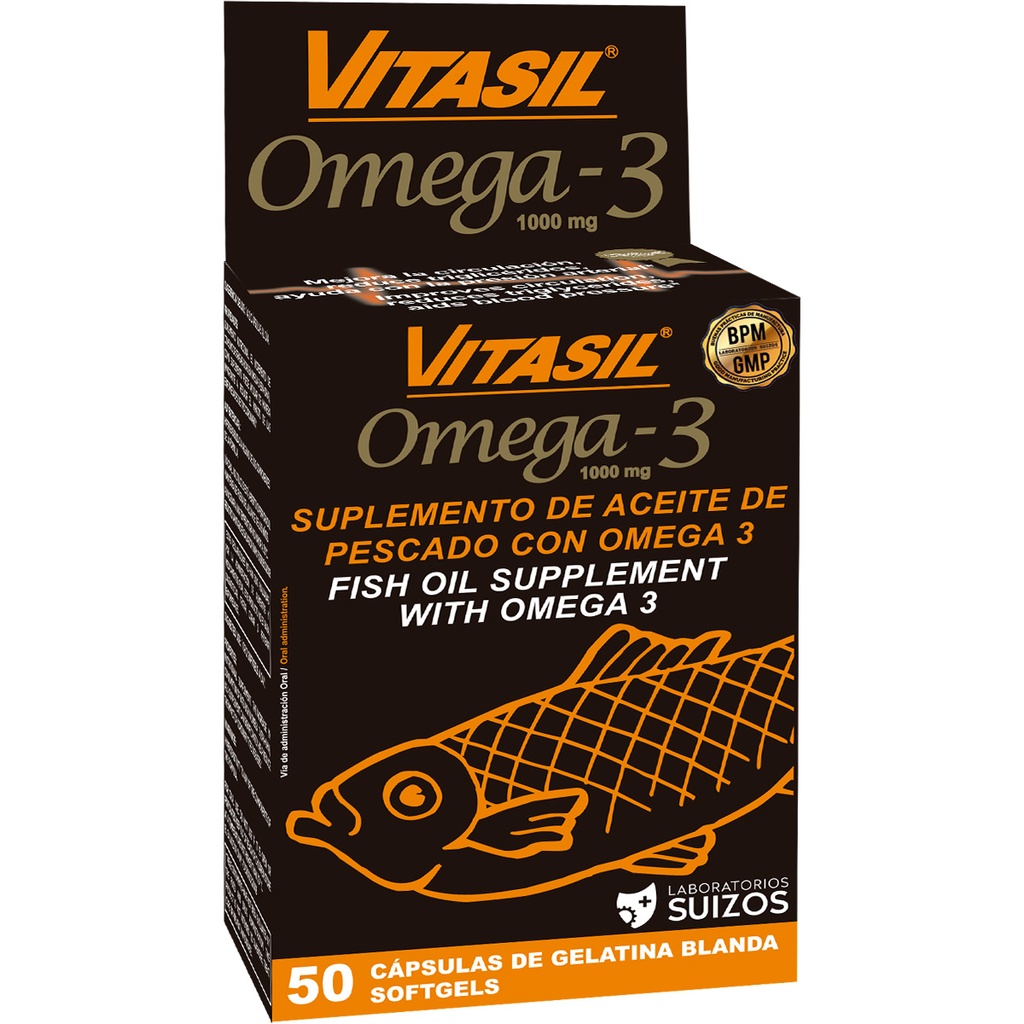 VITASIL OMEGA 3 X 50 CAPSULAS