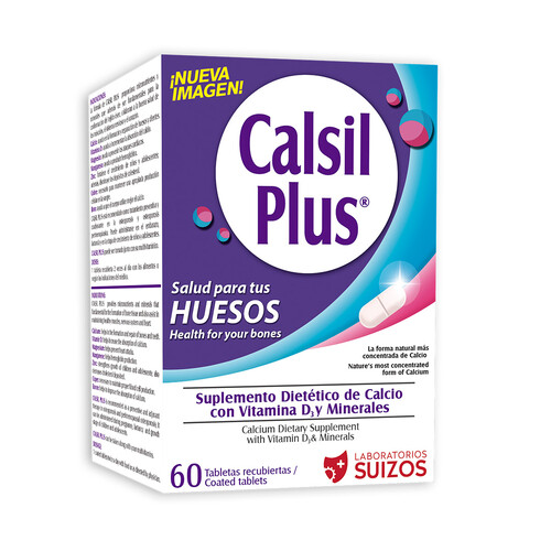 CALSIL PLUS X 60 TABLETAS