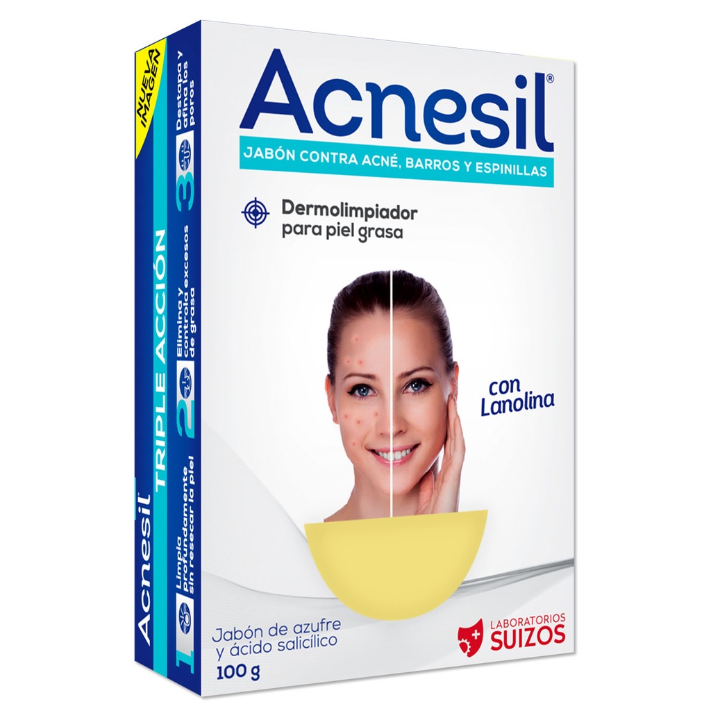 ACNESIL JABON X 100 GRS