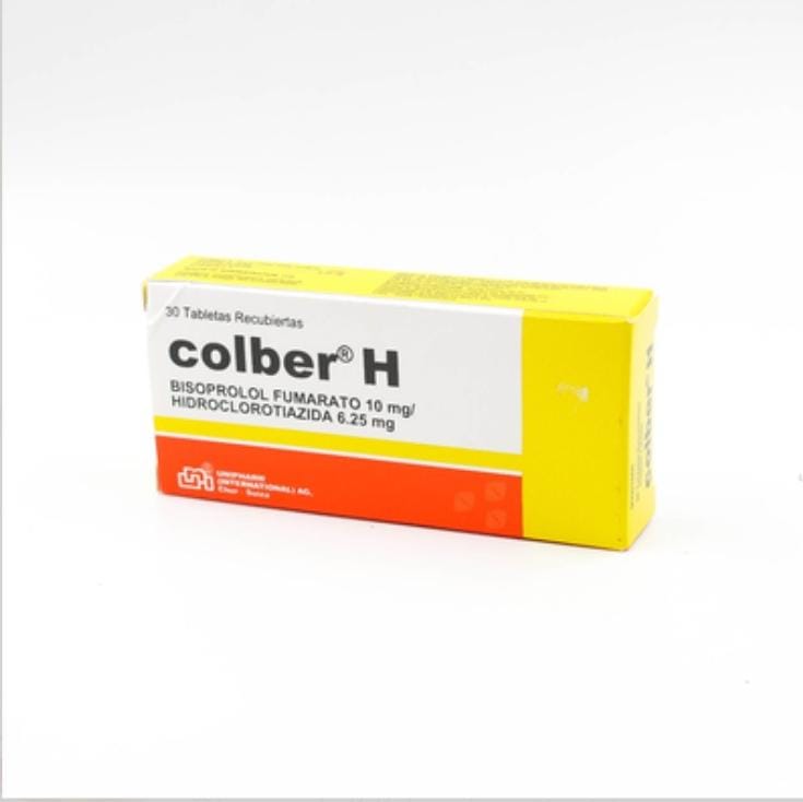 COLBER H 10/6.25 MG X 30 TAB FP