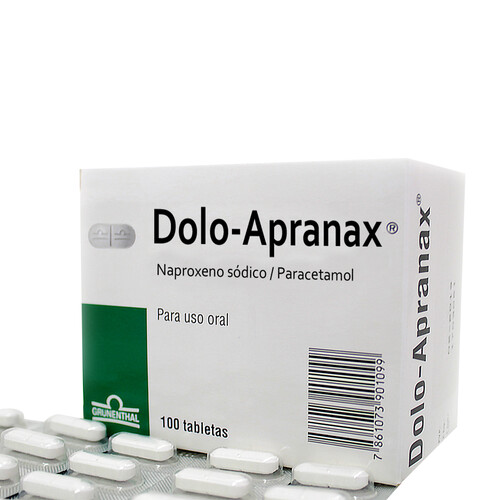 DOLO APRANAX DISPENS CAJA X 100 T