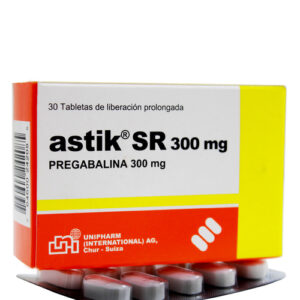 ASTIK (PREGABALINA 300MG) X 30 TAB