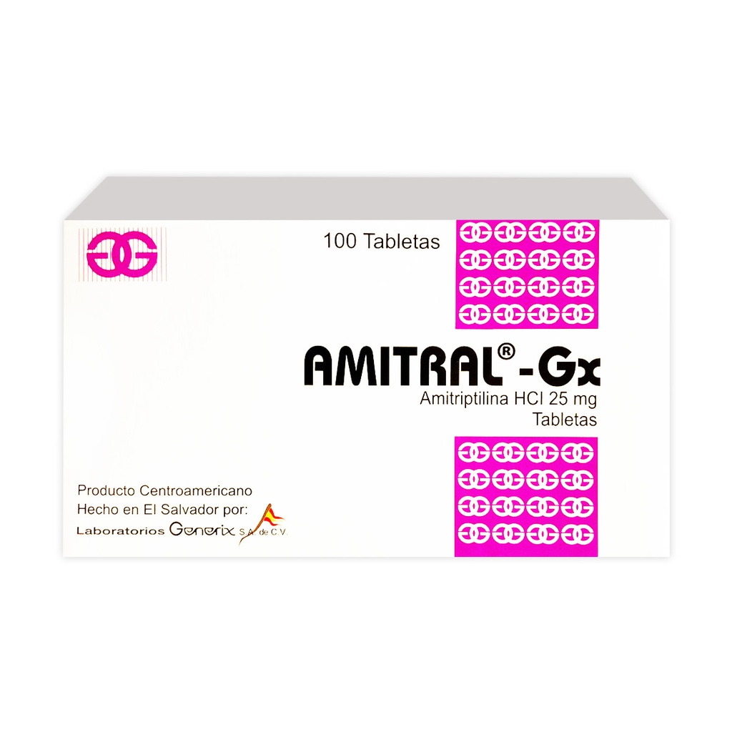 AMITRAL-GX CAJA X100 TAB L.