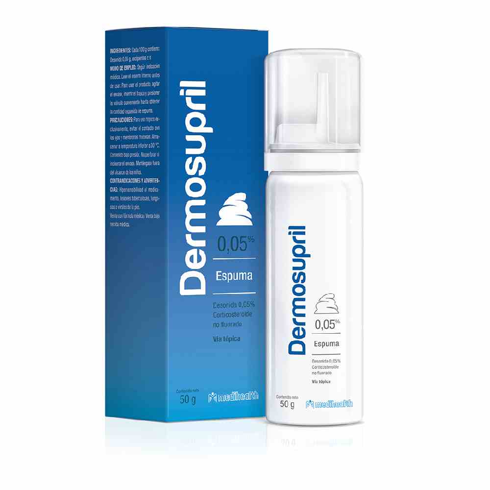 DERMOSUPRIL Espuma 0,05% x 50 gramos