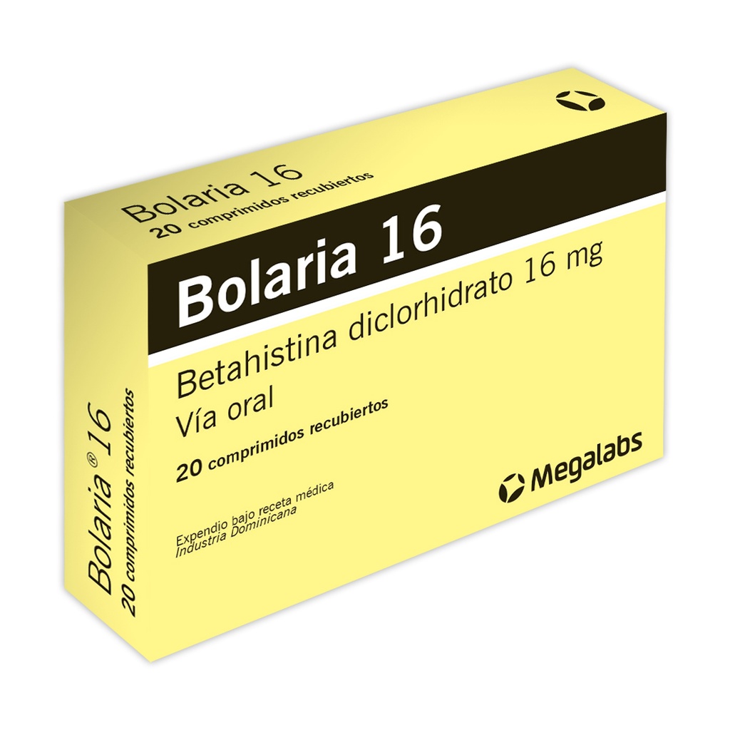 BOLARIA 16 MG X 20 Comps