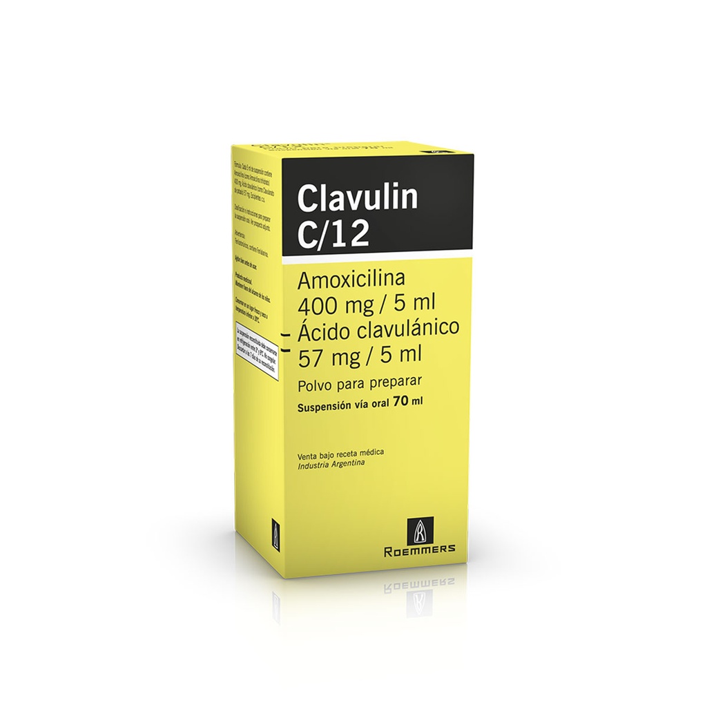 CLAVULIN C-12 400 mg susp. 70 ml