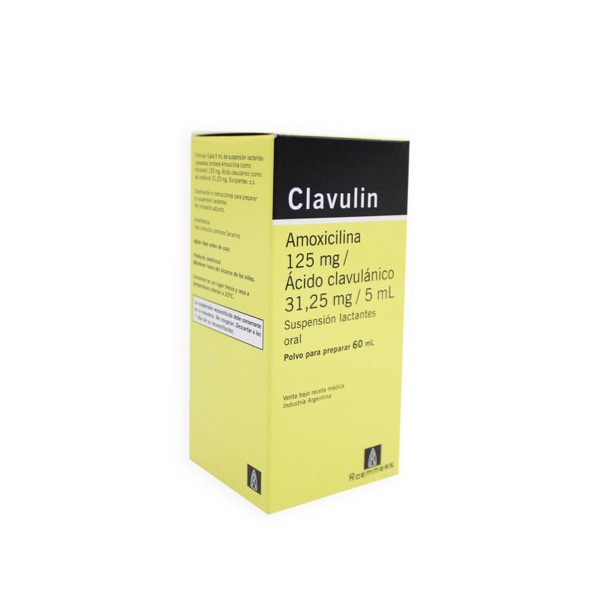 CLAVULIN 125 mg Susp. x 60 ml