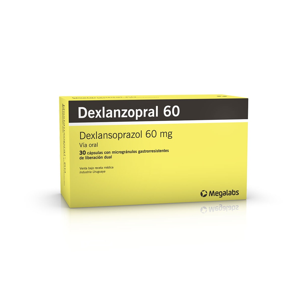 DEXLANZOPRAL 60MG X 30 Caps.