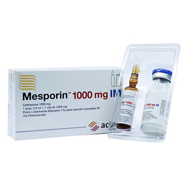 MESPORIN ACINO Caja x 1 Amp. I.M.