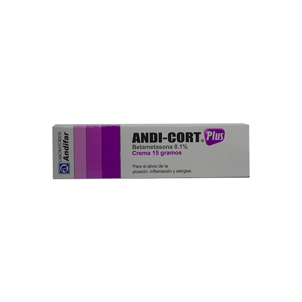 ANDI-CORT PLUS CREMA 15 G