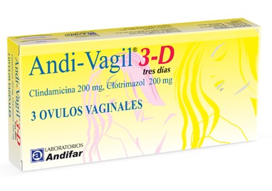 ANDI-VAGIL 3-D Caja x 3 Ovulos